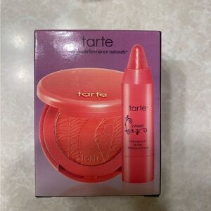 Tarte Blush and Lip Crayon - Bold Coral